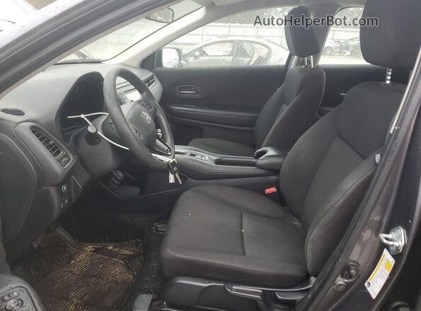3CZRU6H36HM729958 2017 HONDA HR-V Серый Вид салона спереди