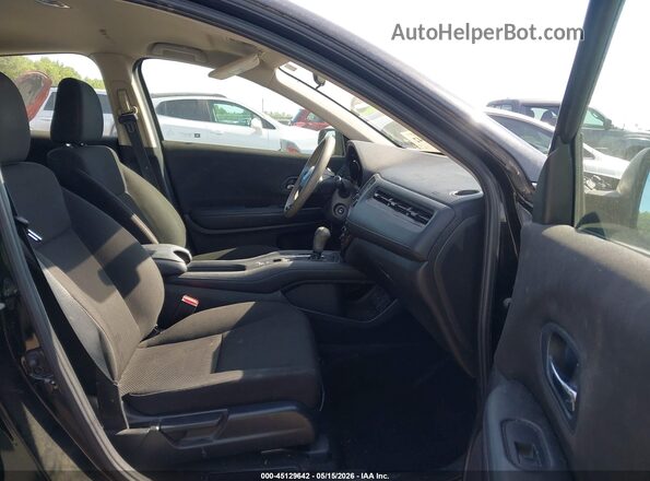 3CZRU6H36JG710086 2018 HONDA HR-V Black Вид салону спереду