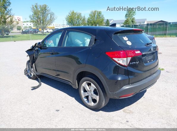 3CZRU6H36MM738850 2021 HONDA HR-V Black Trasero izquierdo