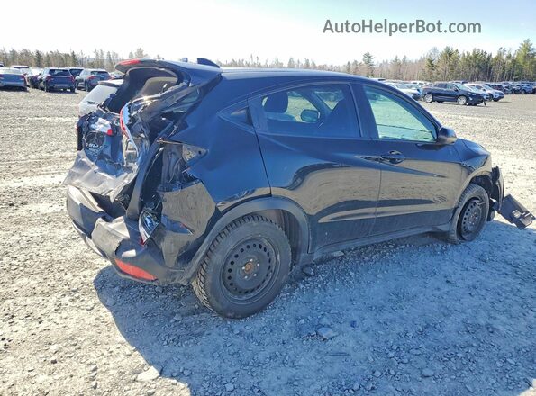 3CZRU6H36NM100423 2022 HONDA HR-V Black უკანა მარჯვენა