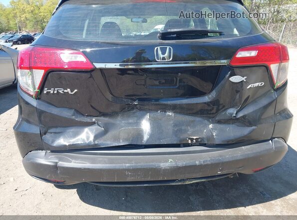3CZRU6H36NM728031 2022 HONDA HR-V Black Front view