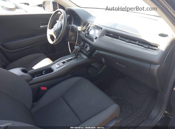 3CZRU6H36NM728031 2022 HONDA HR-V Black Front interior view