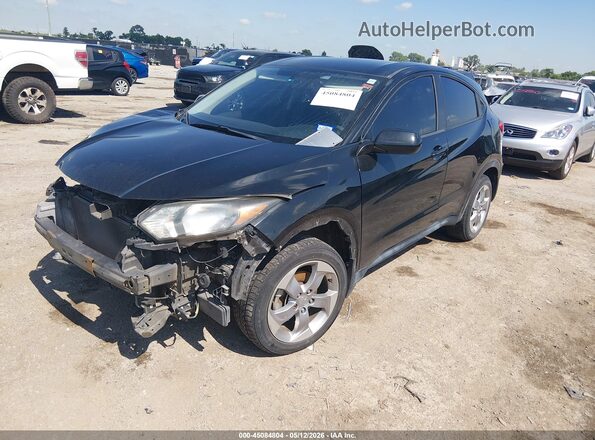 3CZRU6H38HM709808 2017 HONDA HR-V Black Front left