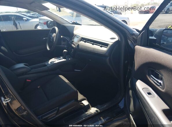3CZRU6H38HM709808 2017 HONDA HR-V Black Front interior view