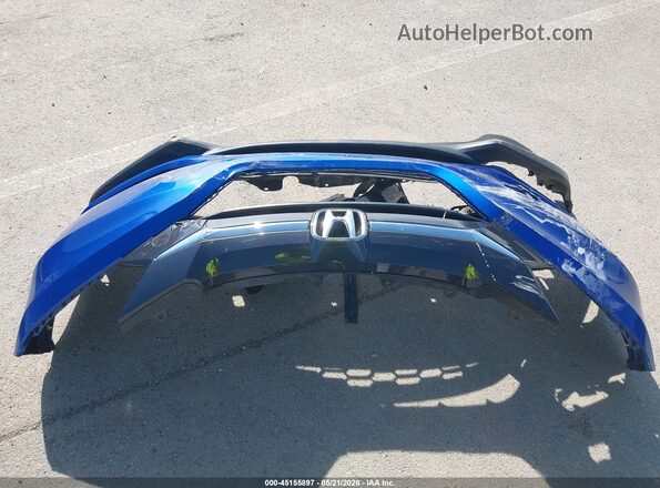 3CZRU6H38JG725043 2018 HONDA HR-V Blue Instrument cluster view