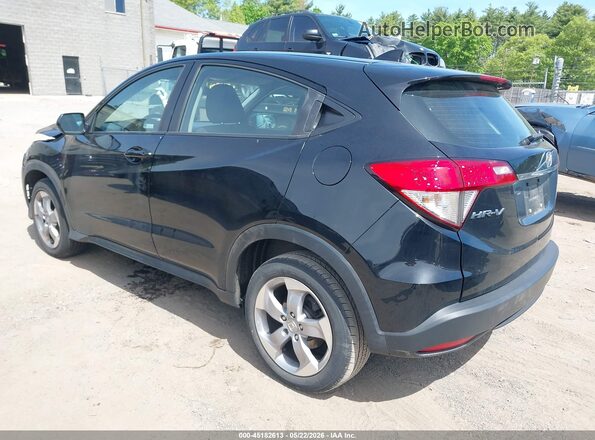 3CZRU6H38KG734035 2019 HONDA HR-V Black Trasero izquierdo