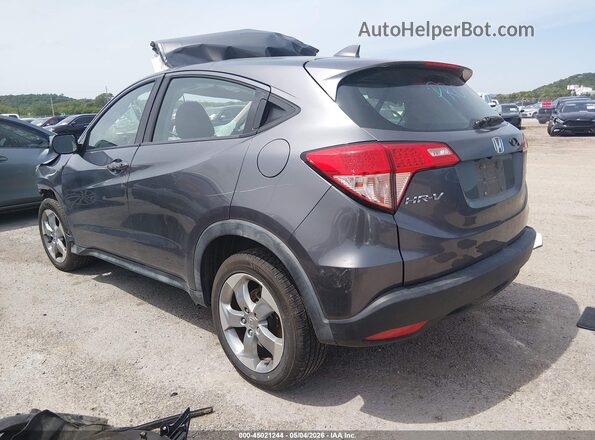 3CZRU6H39HG706303 2017 HONDA HR-V Gray Trasero izquierdo