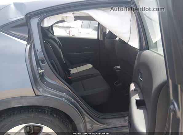 3CZRU6H39HG706303 2017 HONDA HR-V Gray Vista de la etiqueta del VIN
