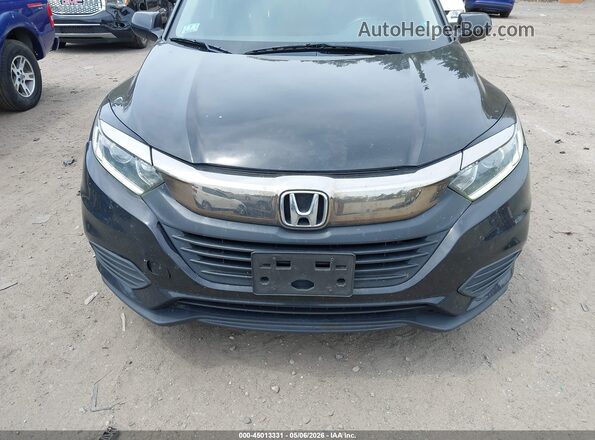 3CZRU6H3XKG707502 2019 HONDA HR-V Black Սարքավորումների վահանակի տեսք