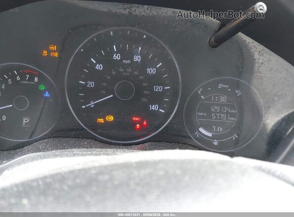 3CZRU6H3XKG707502 2019 HONDA HR-V Black Հետևի նստատեղերի տեսք