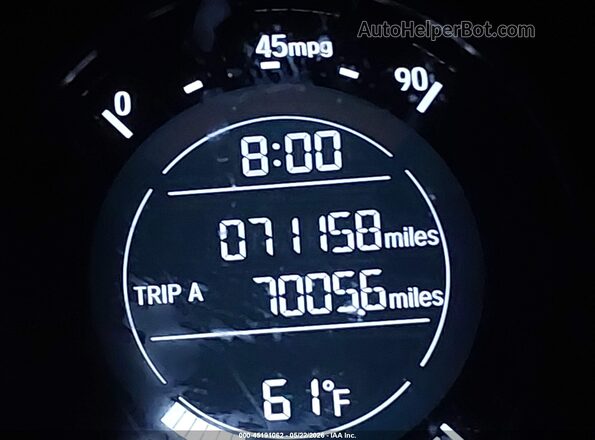3CZRU6H50HM703308 2017 HONDA HR-V Gray 