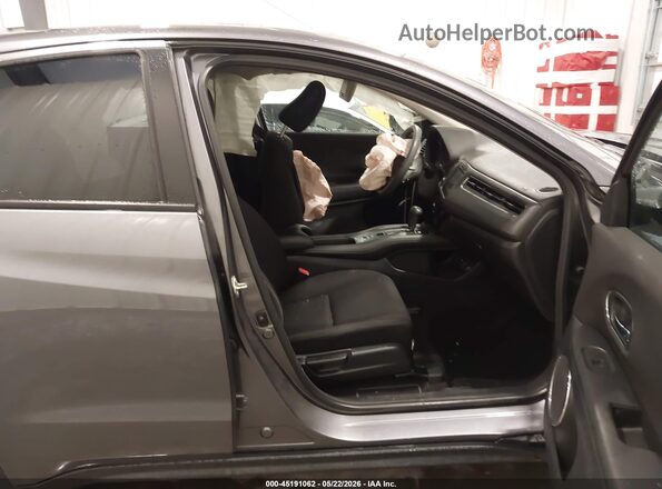 3CZRU6H50HM703308 2017 HONDA HR-V Gray Вид салону спереду