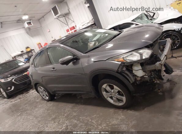 3CZRU6H50HM703308 2017 HONDA HR-V Gray Вид задньої частини салону