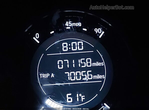 3CZRU6H50HM703308 2017 HONDA HR-V Gray Вид задніх сидінь