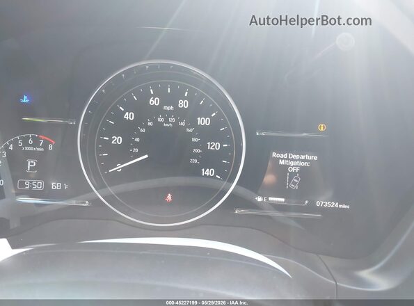 3CZRU6H50KM723971 2019 HONDA HR-V Gray Вид задніх сидінь