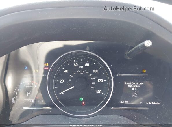 3CZRU6H50MM709779 2021 HONDA HR-V White Հետևի նստատեղերի տեսք