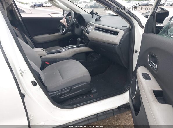 3CZRU6H50NM749846 2022 HONDA HR-V White Widok wnętrza z przodu