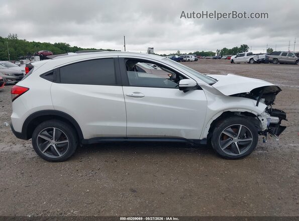 3CZRU6H50NM749846 2022 HONDA HR-V White Widok wnętrza 360 stopni