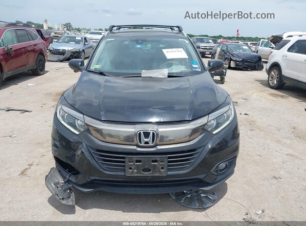 3CZRU6H50NM771202 2022 HONDA HR-V Black ხელსაწყოთა პანელის ხედი