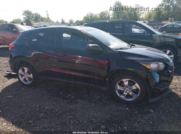 3CZRU6H51GM710282 2016 HONDA HR-V Black Widok wnętrza 360 stopni