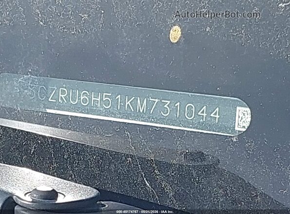 3CZRU6H51KM731044 2019 HONDA HR-V Серебряный Вид подкапотного пространства