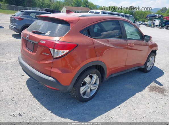 3CZRU6H51LM732552 2020 HONDA HR-V Оранжевый 