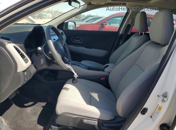 3CZRU6H51NM712191 2022 HONDA HR-V White Widok wnętrza z przodu