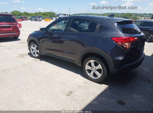 3CZRU6H52GM733456 2016 HONDA HR-V Черный Задняя левая четверть