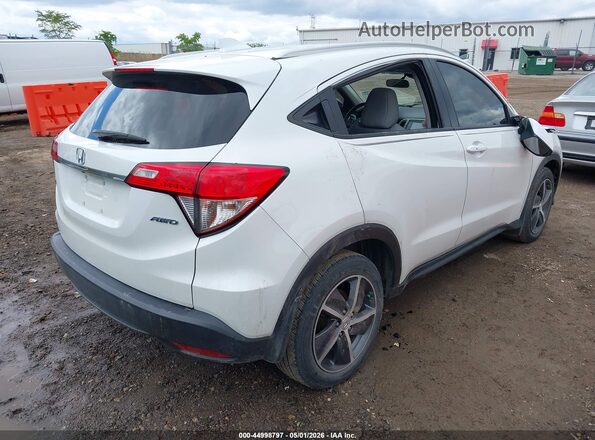3CZRU6H52MM712456 2021 HONDA HR-V White Trasero derecho