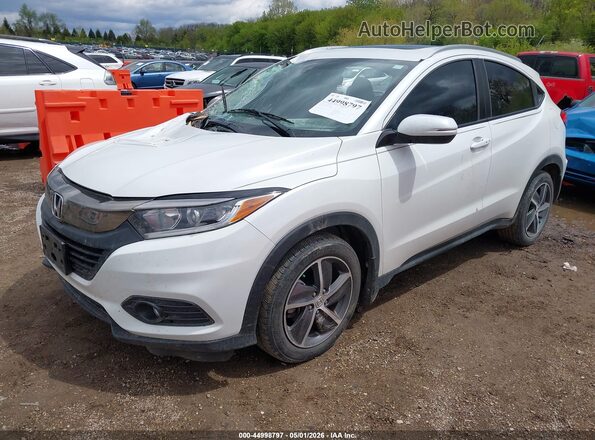 3CZRU6H52MM712456 2021 HONDA HR-V White Vista tres cuartos delantera izquierda