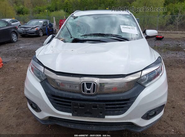 3CZRU6H52MM712456 2021 HONDA HR-V White Vista del cuadro de instrumentos