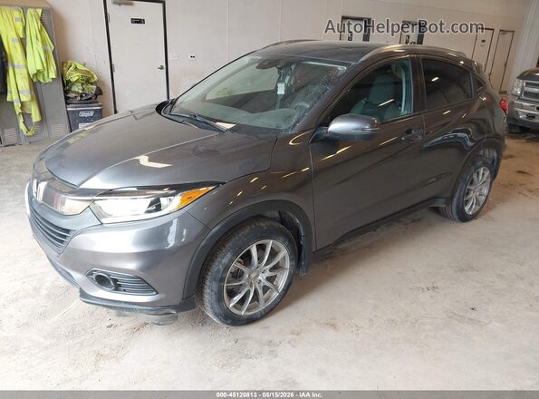 3CZRU6H52MM727779 2021 HONDA HR-V Gray Przód lewy