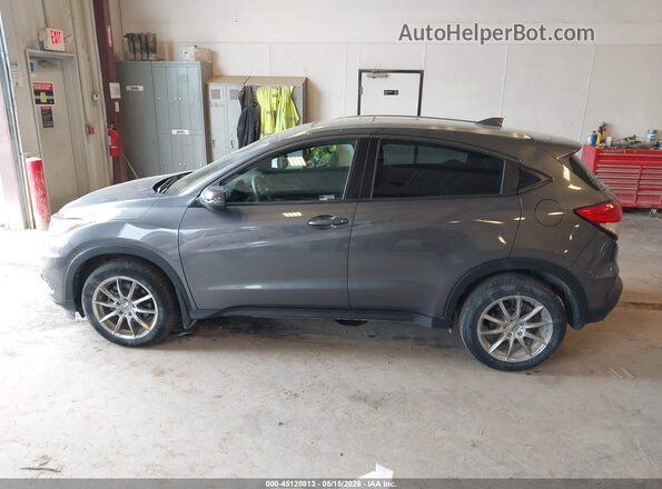 3CZRU6H52MM727779 2021 HONDA HR-V Gray Widok wnętrza 360 stopni
