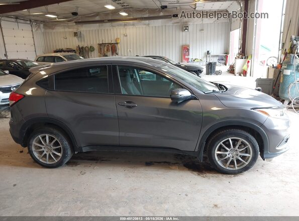 3CZRU6H52MM727779 2021 HONDA HR-V Gray Widok wnętrza z tyłu