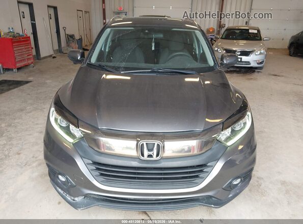 3CZRU6H52MM727779 2021 HONDA HR-V Gray Widok zestawu wskaźników