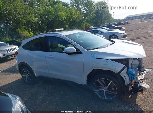 3CZRU6H53MM721666 2021 HONDA HR-V White სალონის 360-გრადუსიანი ხედი