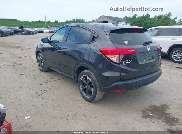 3CZRU6H54JM720330 2018 HONDA HR-V Черный Задняя левая четверть