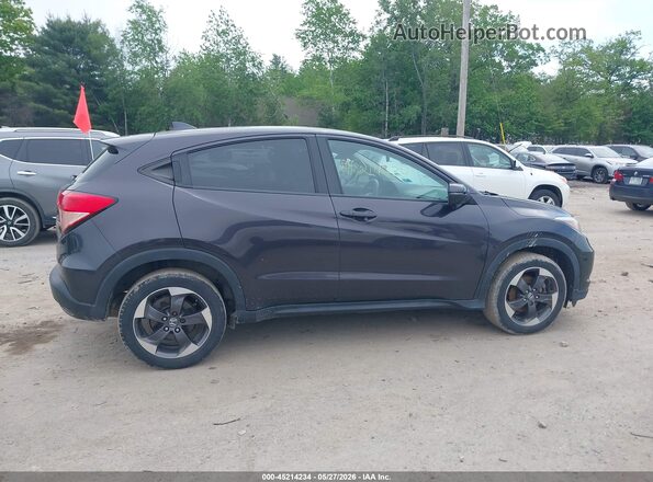 3CZRU6H54JM720330 2018 HONDA HR-V Черный Вид задней части салона