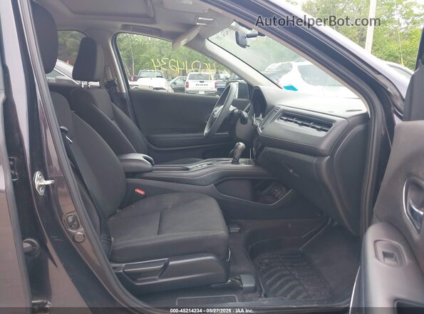 3CZRU6H54JM720330 2018 HONDA HR-V Черный Вид салона спереди