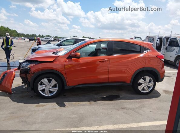 3CZRU6H54LM734361 2020 HONDA HR-V Orange სალონის 360-გრადუსიანი ხედი