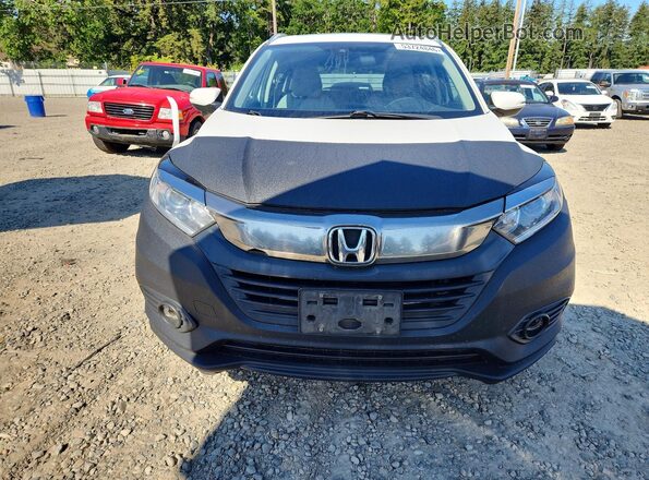 3CZRU6H54MM703998 2021 HONDA HR-V White Widok z przodu