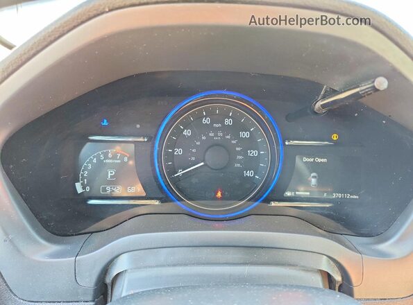 3CZRU6H54MM703998 2021 HONDA HR-V White Widok zestawu wskaźników