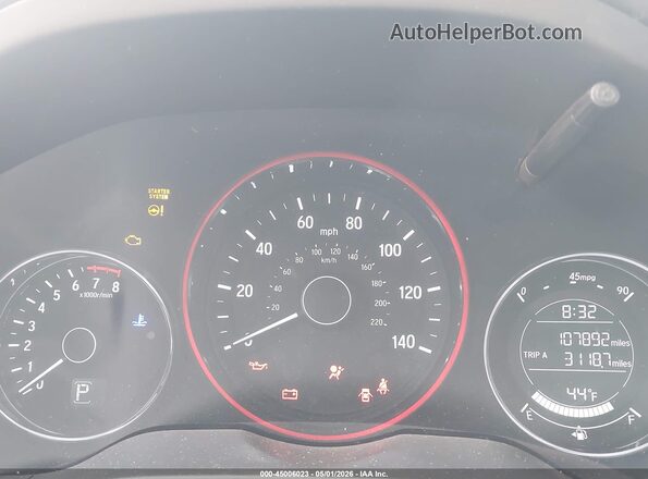 3CZRU6H55JM711653 2018 HONDA HR-V Серый 