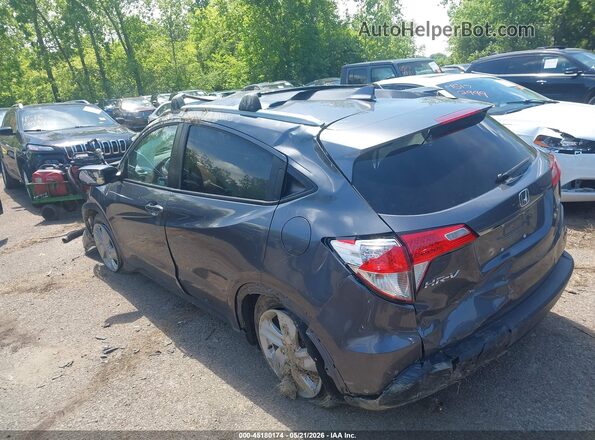 3CZRU6H55KM702503 2019 HONDA HR-V Gray Rear left