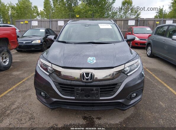 3CZRU6H55KM707328 2019 HONDA HR-V Blue Vista interior trasera