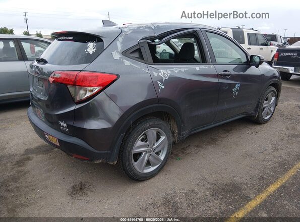 3CZRU6H55KM707328 2019 HONDA HR-V Blue Trasero derecho