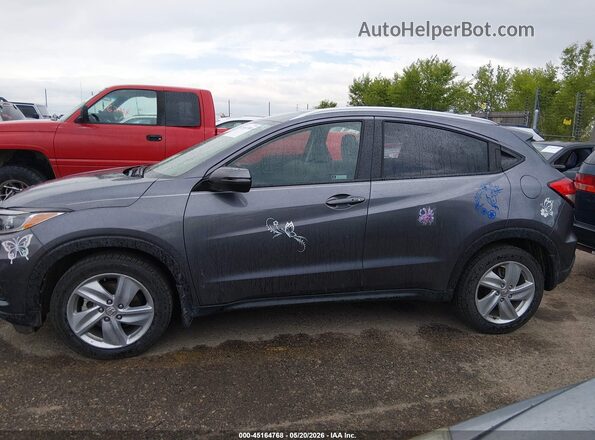 3CZRU6H55KM707328 2019 HONDA HR-V Blue 