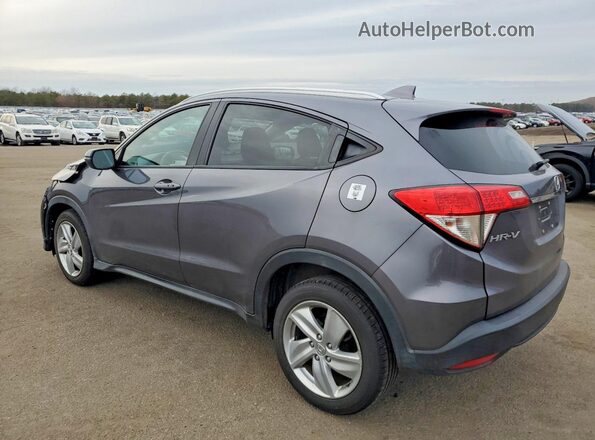 3CZRU6H55LM726981 2020 HONDA HR-V Charcoal Trasero izquierdo