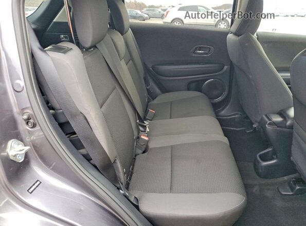 3CZRU6H55LM726981 2020 HONDA HR-V Charcoal Vista interior trasera