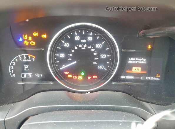 3CZRU6H55LM726981 2020 HONDA HR-V Charcoal Vista del cuadro de instrumentos